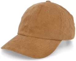 Camel Heritage Cord Tan Dad Cap - Beechfield