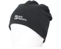 Real Stuff 1 Black Beanie - Jack Wolfskin -Fashion Hat Online HS2221591 3