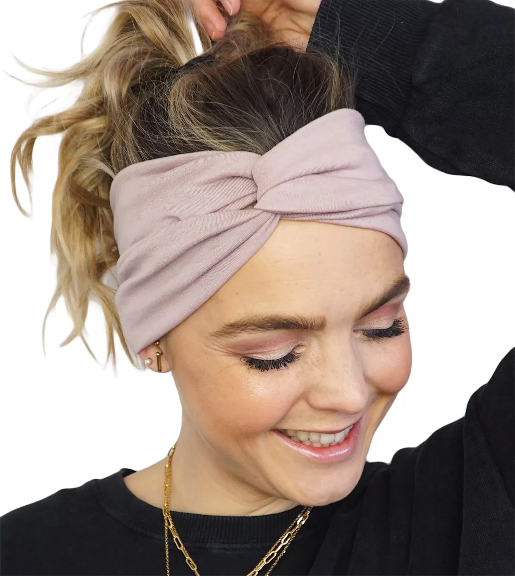 Pale Rosé Basic Headband - Get Fabulous 2 Pale Rosé Basic Headband - Get Fabulous - Image 2