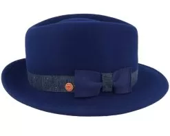 Leila Wool Soft Ink Fedora - Mayser -Fashion Hat Online HS2224588 2 3