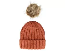 B412 Orange Rust Pom - Beechfield 6 B412 Orange Rust Pom - Beechfield -Fashion Hat Online HS2311248 3