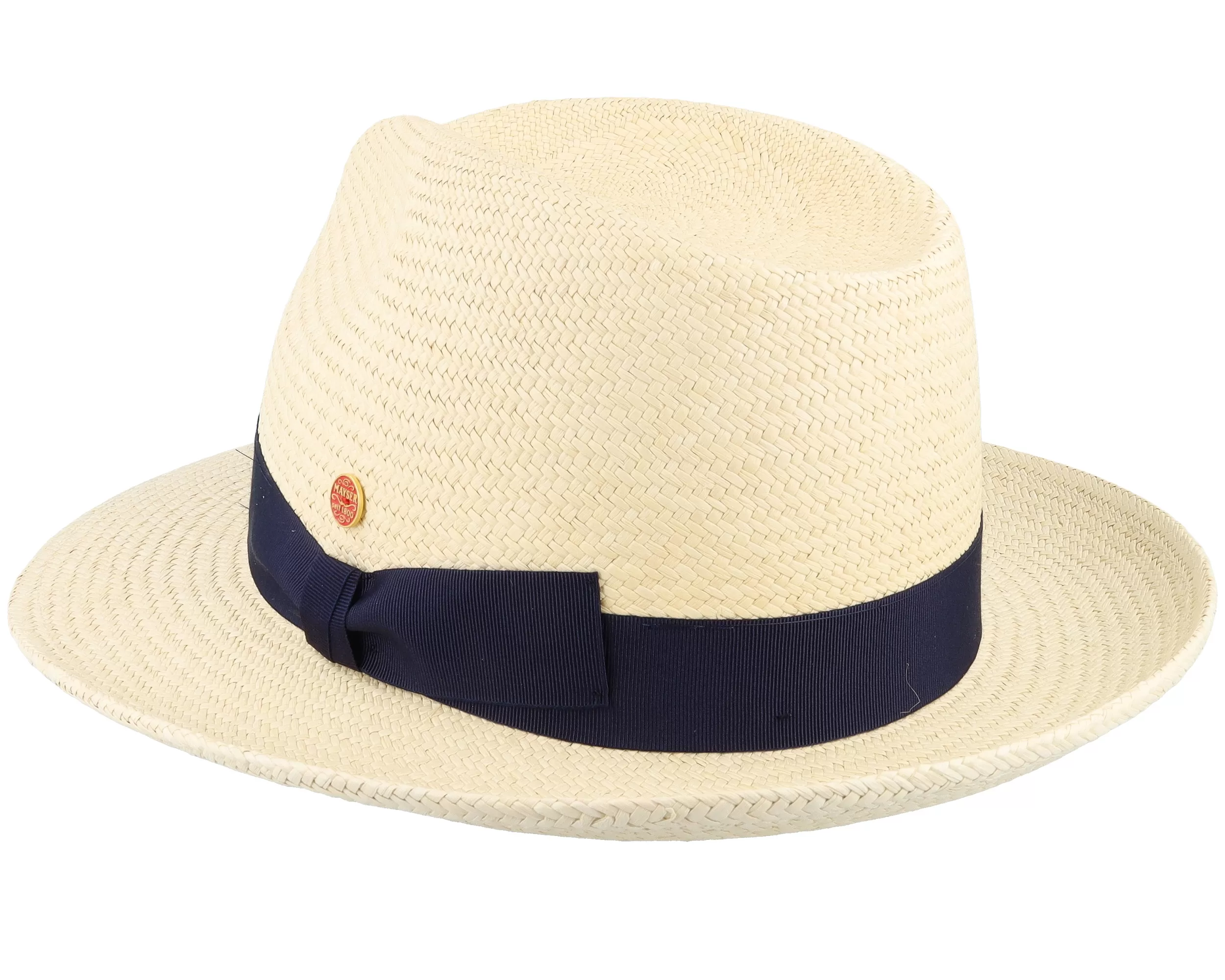 Torino Panama Grob Natur Straw Hat - Mayser 2 Torino Panama Grob Natur Straw Hat - Mayser - Image 2