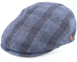 Sidney Como Blue Flat Cap - Mayser