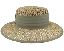 Cloche Seagras Natural/Khaki Straw Hat - Seeberger -Fashion Hat Online HS2316250 2 3