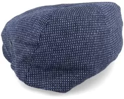 Stripe Blue Flat Cap - City Sport -Fashion Hat Online HS2323700 4 3