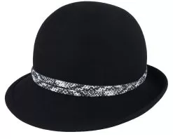 Mia Wool-soft Black Cloche - Mayser