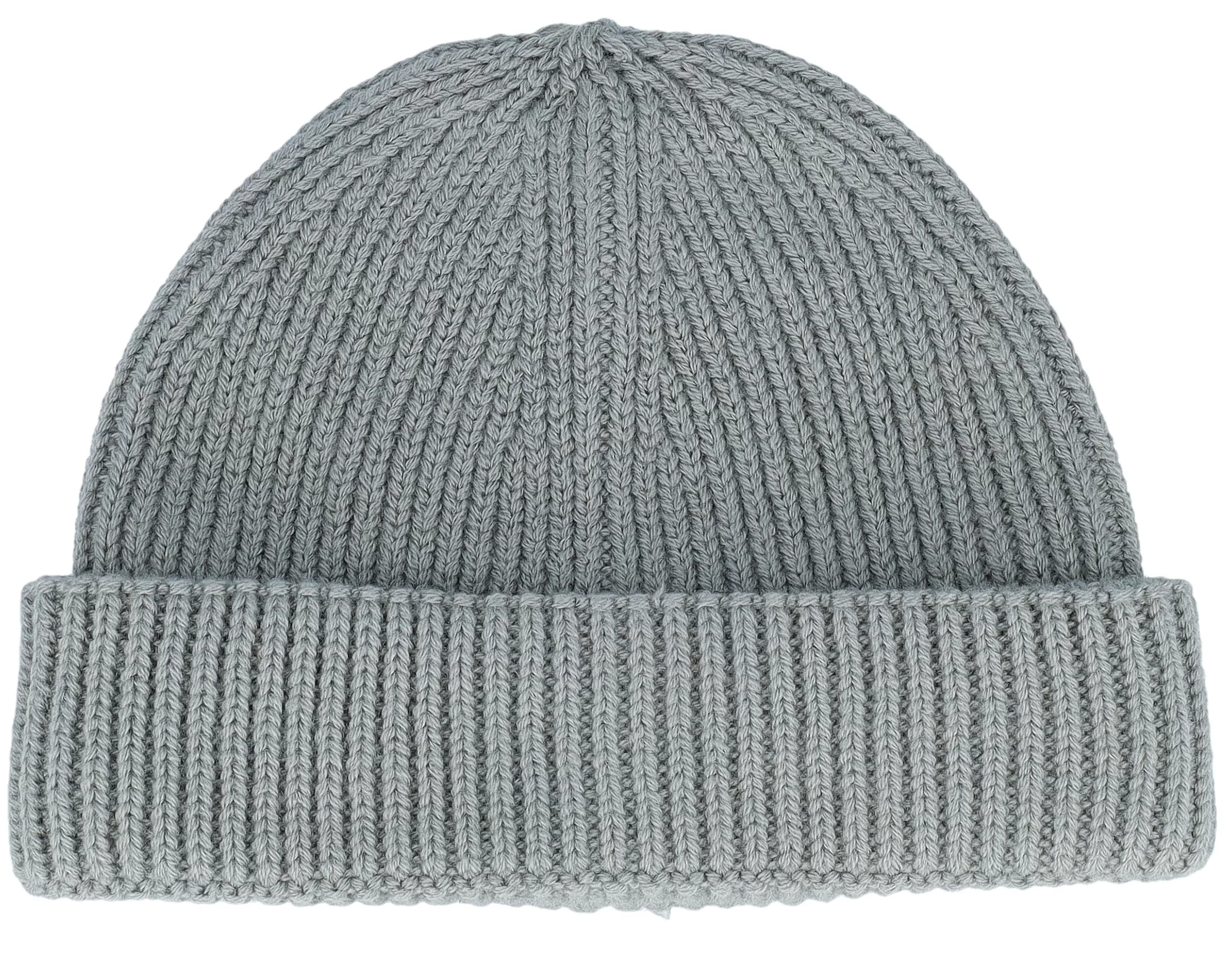 Kids Harbour Light Grey Short Beanie - Beechfield 1 Kids Harbour Light Grey Short Beanie - Beechfield