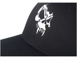 Angry Skull Black Flexfit - Tattoo Collective -Fashion Hat Online OB1000111 5