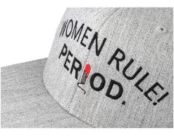Women Rule Grey Fitted - Period -Fashion Hat Online OB1000396 2 5