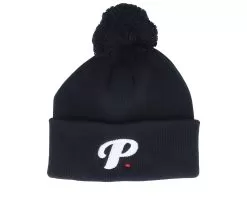 Period P Pom Pom Black Beanie - Period
