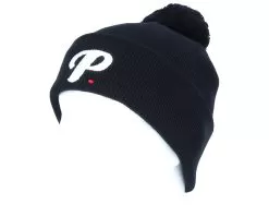 Period P Pom Pom Black Beanie - Period 5 Period P Pom Pom Black Beanie - Period -Fashion Hat Online OB1000995 3