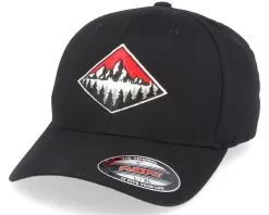 Fir Mountain Emblem Black Flexfit - Wild Spirit