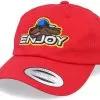 Enjoy Red Dad Cap Adjustable - Iconic