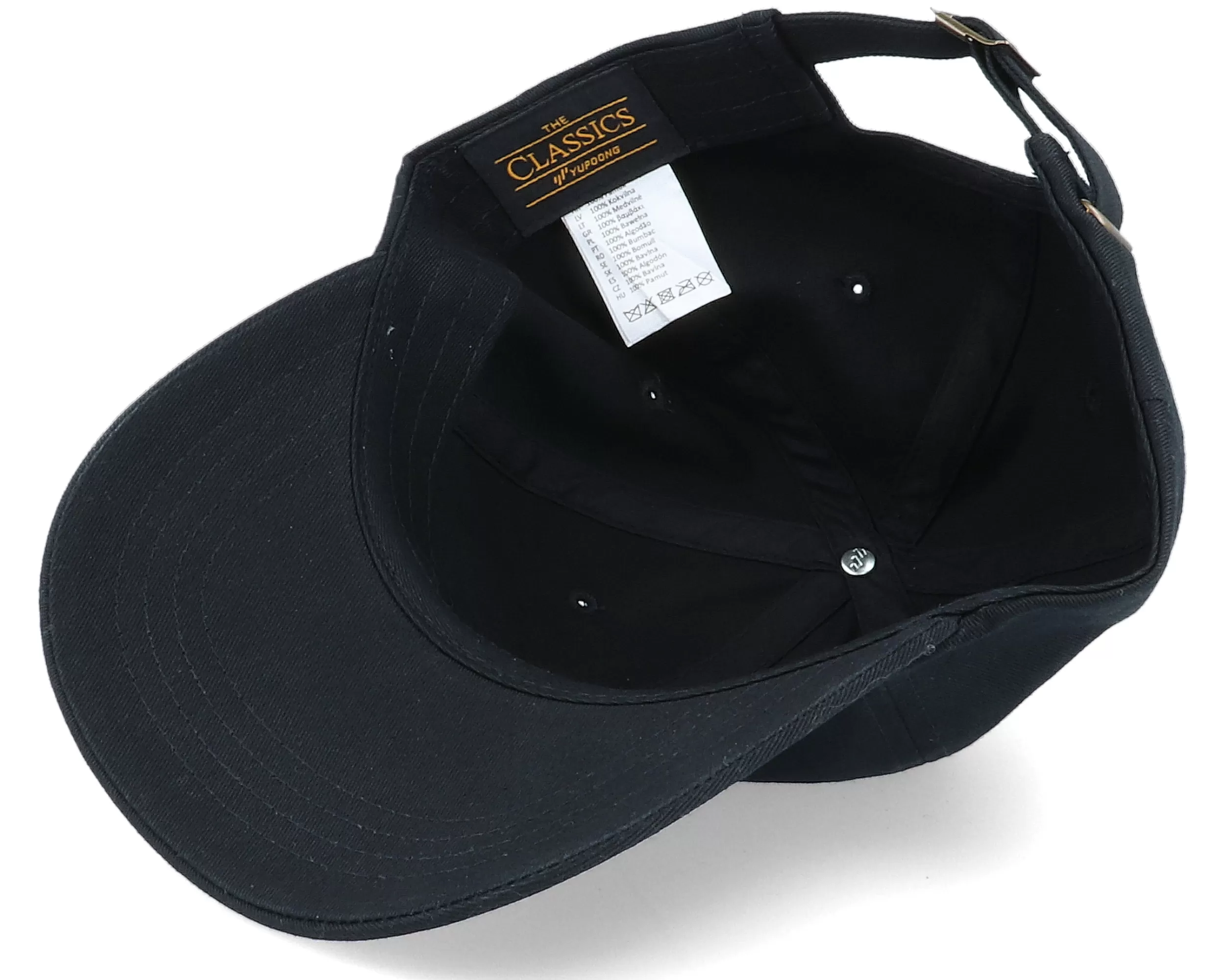 Tiny Red Rose Black Dad Cap - Iconic 4 Tiny Red Rose Black Dad Cap - Iconic - Image 4