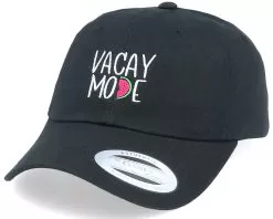 Vacay Mode Dad Cap Black Adjustable - Iconic