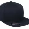 Fair White Logo Flat Brim Black Fitted - Fair
