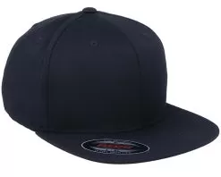 Fair White Logo Flat Brim Black Fitted - Fair