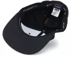 Badge Logo Back Black Flat Brim Fitted - Bearded Man 8 Badge Logo Back Black Flat Brim Fitted - Bearded Man -Fashion Hat Online OB1002151 2 4