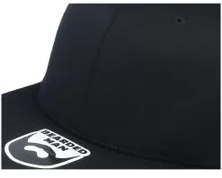 Badge Logo Back Black Flat Brim Fitted - Bearded Man 9 Badge Logo Back Black Flat Brim Fitted - Bearded Man -Fashion Hat Online OB1002151 2 5