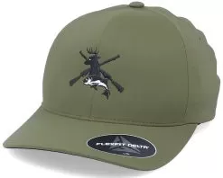 Game Rifle Delta Seamless Olive Flexfit - Hunter