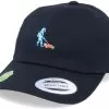 Organic Tiny Astronaut Gardener Black Dad Cap - Iconic