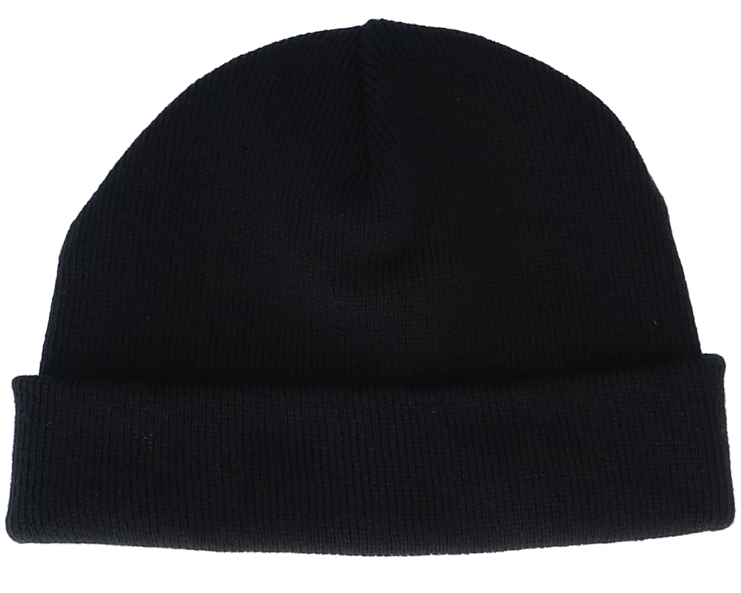Tiny Broken Mended Heart Black Short Beanie - Iconic 2 Tiny Broken Mended Heart Black Short Beanie - Iconic - Image 2