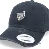 Cat Cigar Ripped Black Dad Cap - Abducted