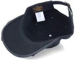 Cat Cigar Ripped Black Dad Cap - Abducted -Fashion Hat Online OB1002680 4