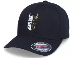 Viking Logo Black Flexfit - Vikings
