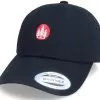 Pine Tree Logo Black Dad Cap - Iconic