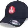 Red Pine Tree Logo Black Flexfit - Iconic