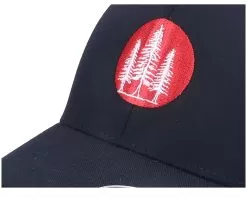 Red Pine Tree Logo Black Flexfit - Iconic -Fashion Hat Online OB1003183 2 5