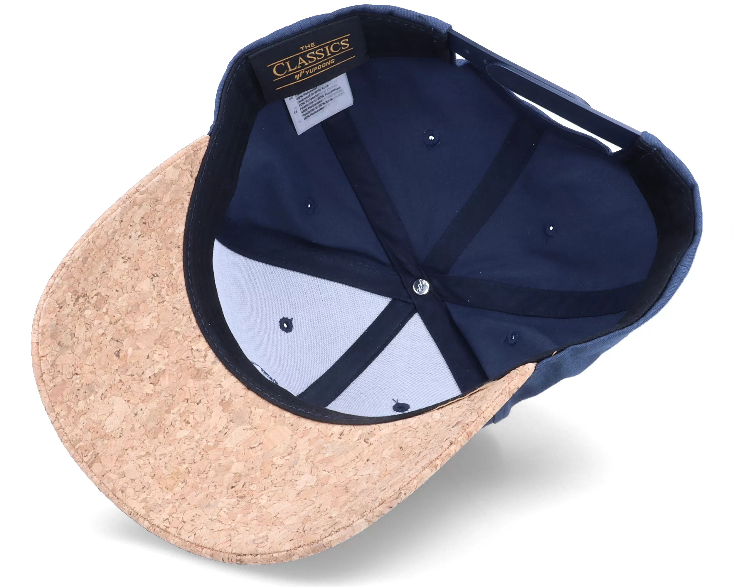 Wanderlust Logo Navy/Cork Adjustable - Wild Spirit 4 Wanderlust Logo Navy/Cork Adjustable - Wild Spirit - Image 4