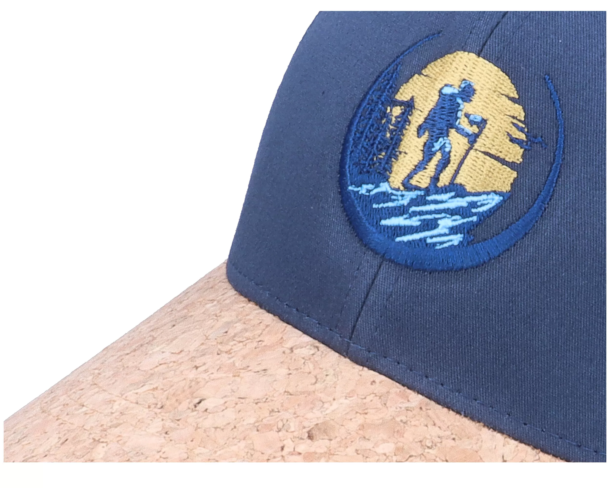 Wanderlust Logo Navy/Cork Adjustable - Wild Spirit 5 Wanderlust Logo Navy/Cork Adjustable - Wild Spirit - Image 5
