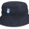 Tiny Gb Color Black Denim Bucket - Abducted