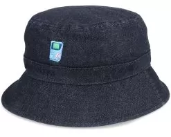 Tiny Gb Color Black Denim Bucket - Abducted