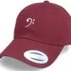 Bass Clef Maroon Dad Cap - Abducted