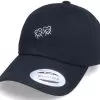 Hearts Love Friends Black Dad Cap - Abducted