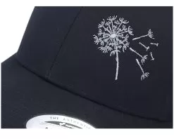 Dandelion In The Wind Curved Black Adjustable - Iconic -Fashion Hat Online OB1003668 5