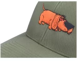 Dachshund Weiner Dog Olive Trucker - Iconic -Fashion Hat Online OB1003682 5