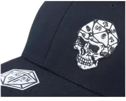 D20 Skull Dice Black - Flexfit -Fashion Hat Online OB1004140 2 6