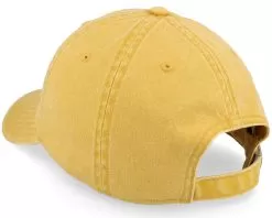 Spagetti Washed Mustard Dad Cap - Iconic 8 Spagetti Washed Mustard Dad Cap - Iconic -Fashion Hat Online OB1004358 3