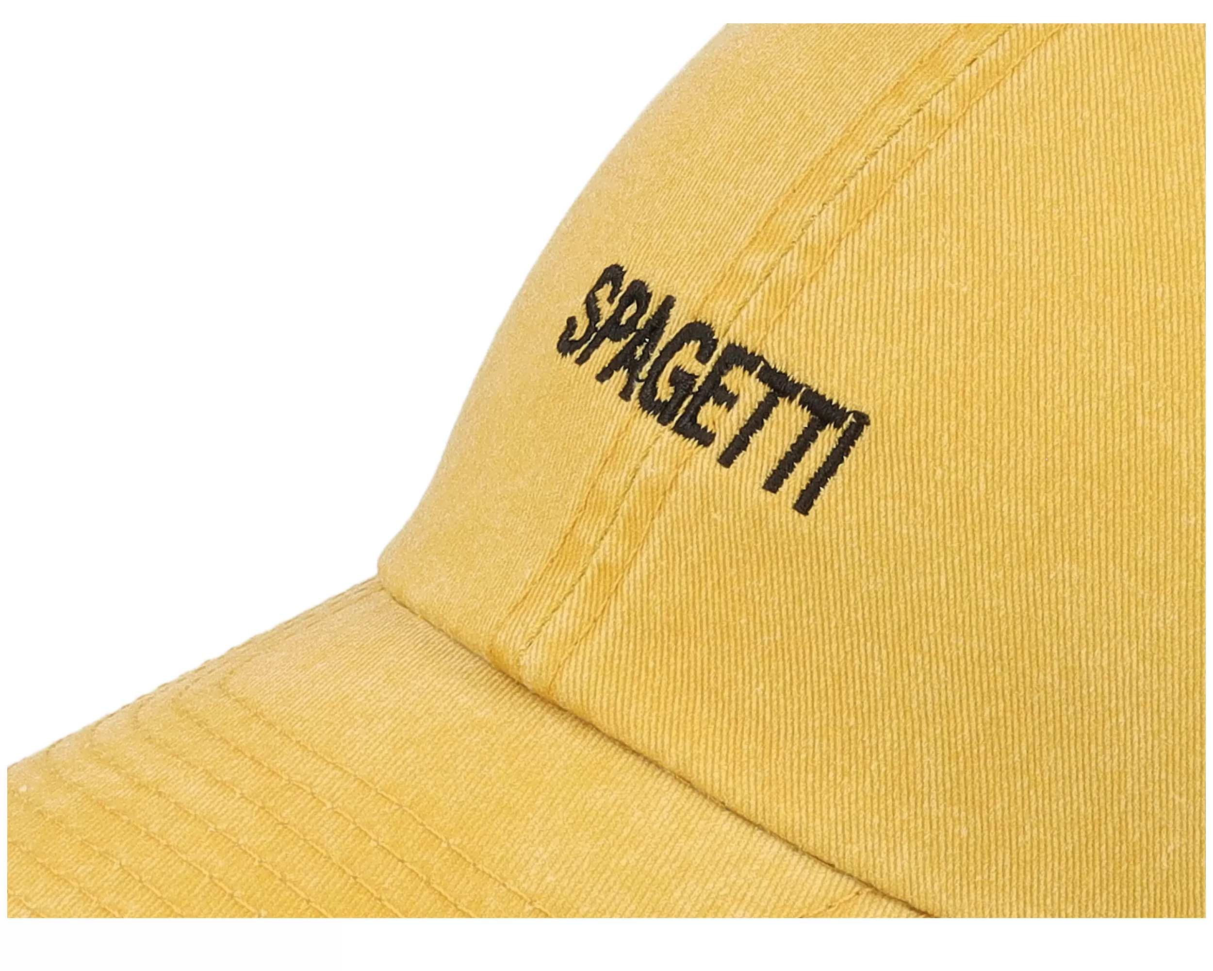 Spagetti Washed Mustard Dad Cap - Iconic 6 Spagetti Washed Mustard Dad Cap - Iconic - Image 6