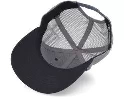 För Djävulen Patch 112 Split Black/Charcoal Trucker - Kränkt! -Fashion Hat Online OB1004512 5