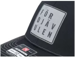 För Djävulen Patch 112 Split Black/Charcoal Trucker - Kränkt! -Fashion Hat Online OB1004512 6