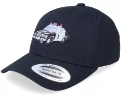 Kids Old Police Car Black Adjustable - Kiddo Cap
