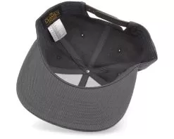 Cap Man Woven Patch Dark Heather Grey Snapback - Bearded Man -Fashion Hat Online OB3000930 5