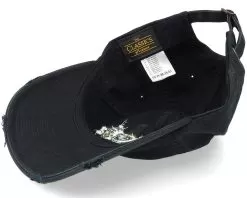 Thug Alien With Guns Black Destroyed Dad Cap - Abducted -Fashion Hat Online OB3001003 5