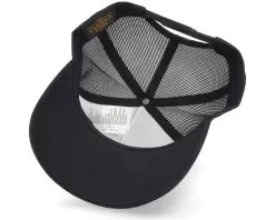 Tiger & Roses Black A-framed Trucker - Iconic -Fashion Hat Online OB3001012 5