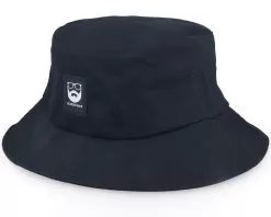 Bm Logo Blk Woven Black Bucket - Bearded Man